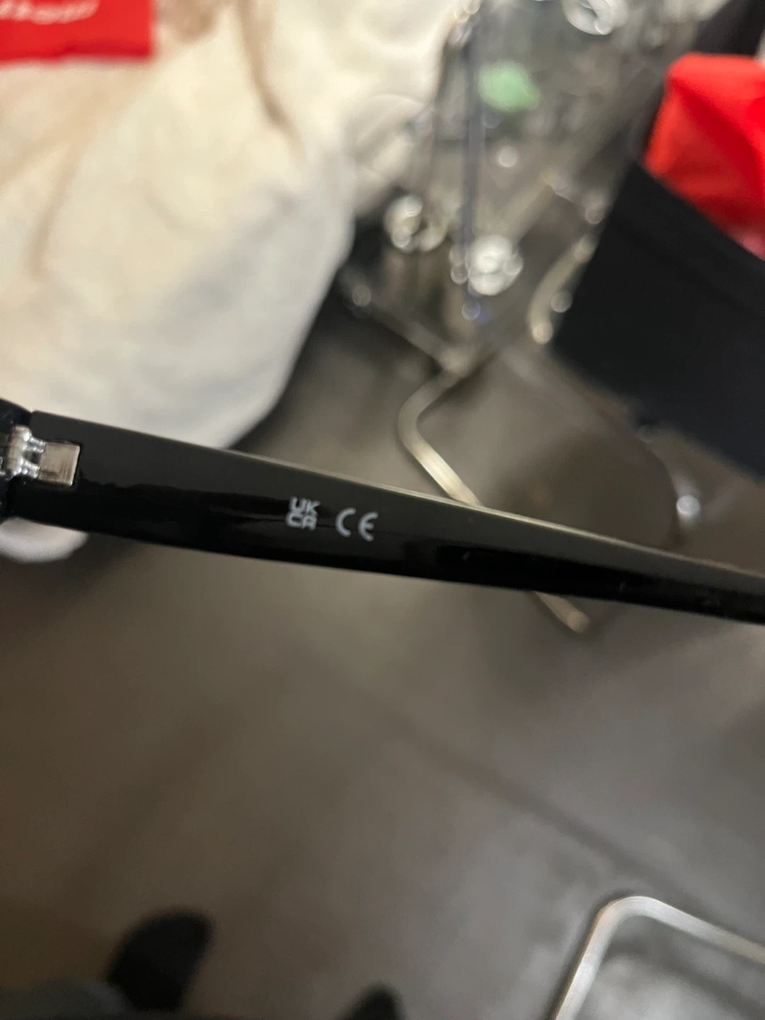 Black Flat-Top Shield Sunglasses AF8018 - photo 5