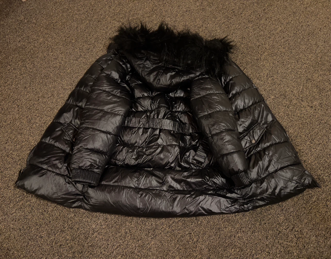 M&S Black Puffer Jacket - photo 2