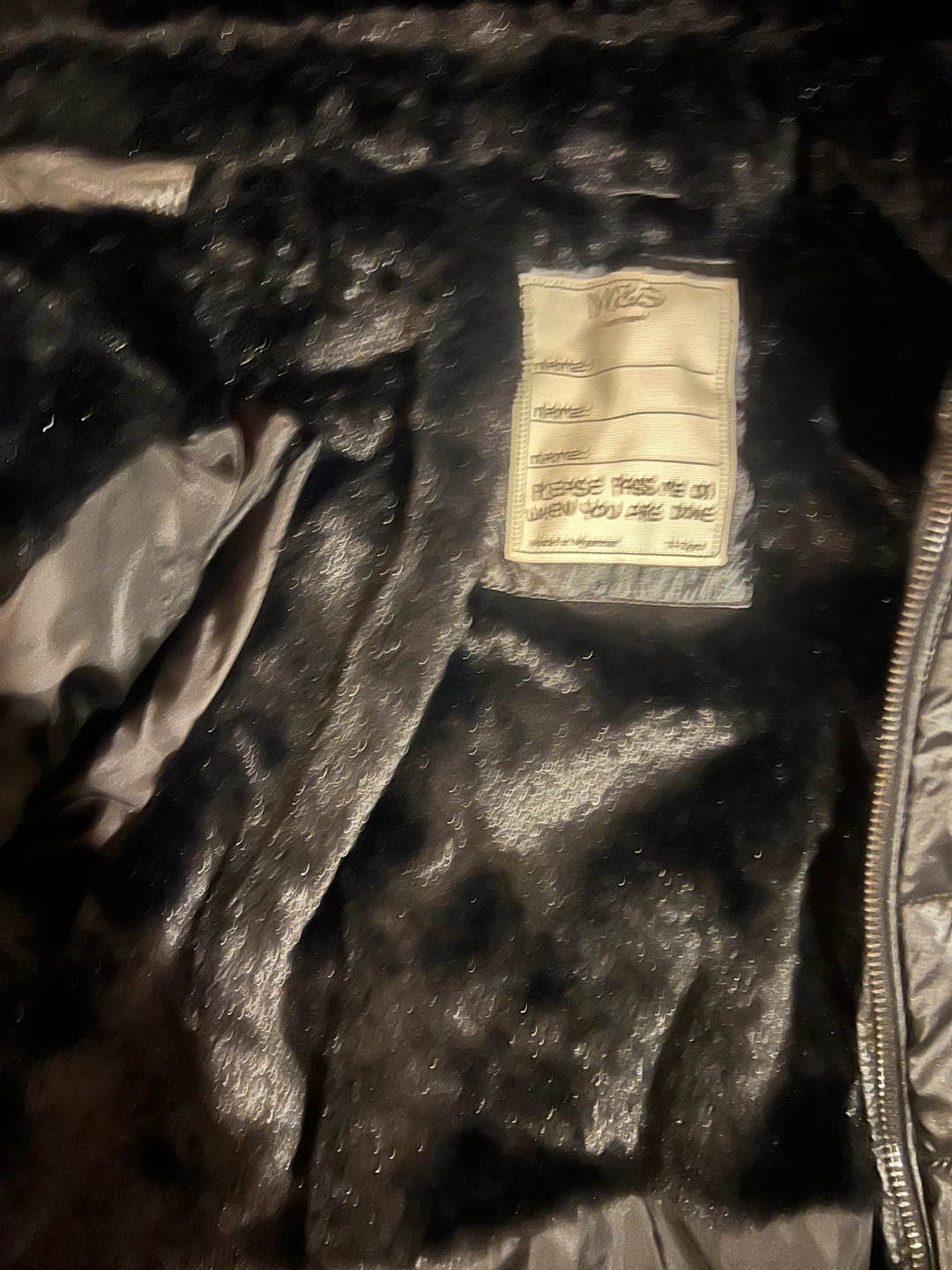 M&S Black Puffer Jacket - photo 3