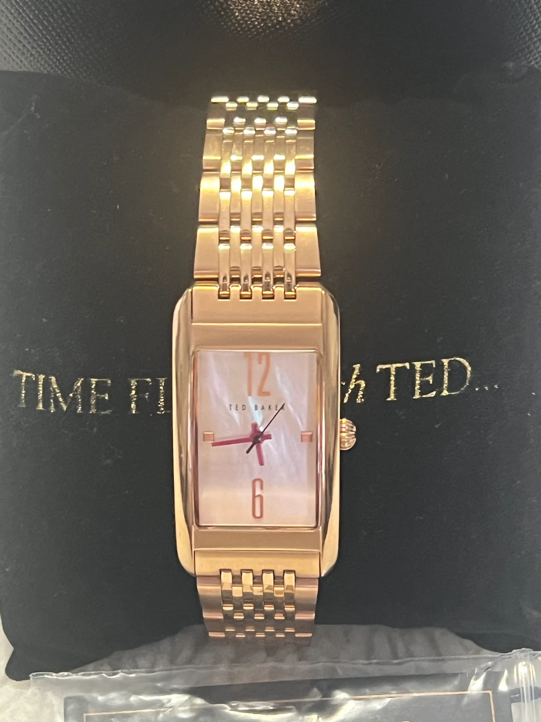 Ted Baker Rose Gold Rectangular Watch - photo 2