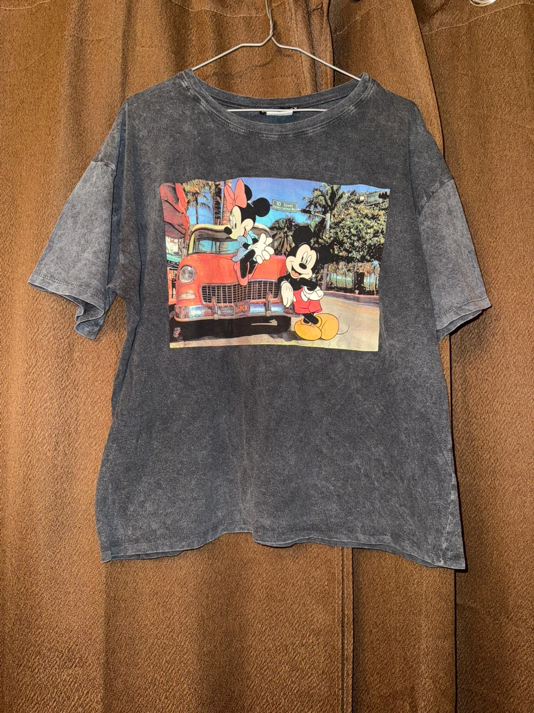 Zara Disney Mickey & Minnie Graphic T-Shirt