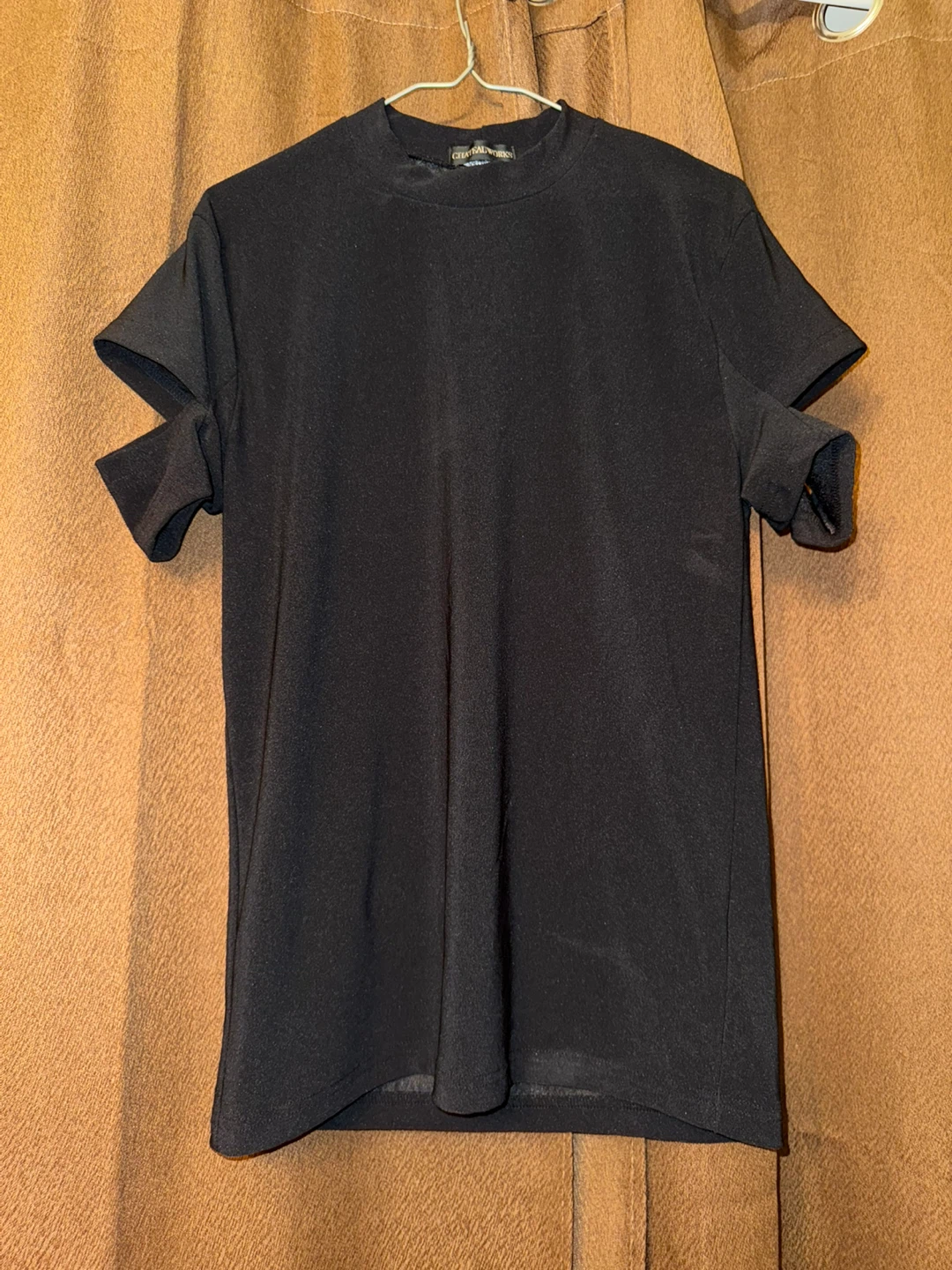 Chateau Works Black Cut-Out T-Shirt