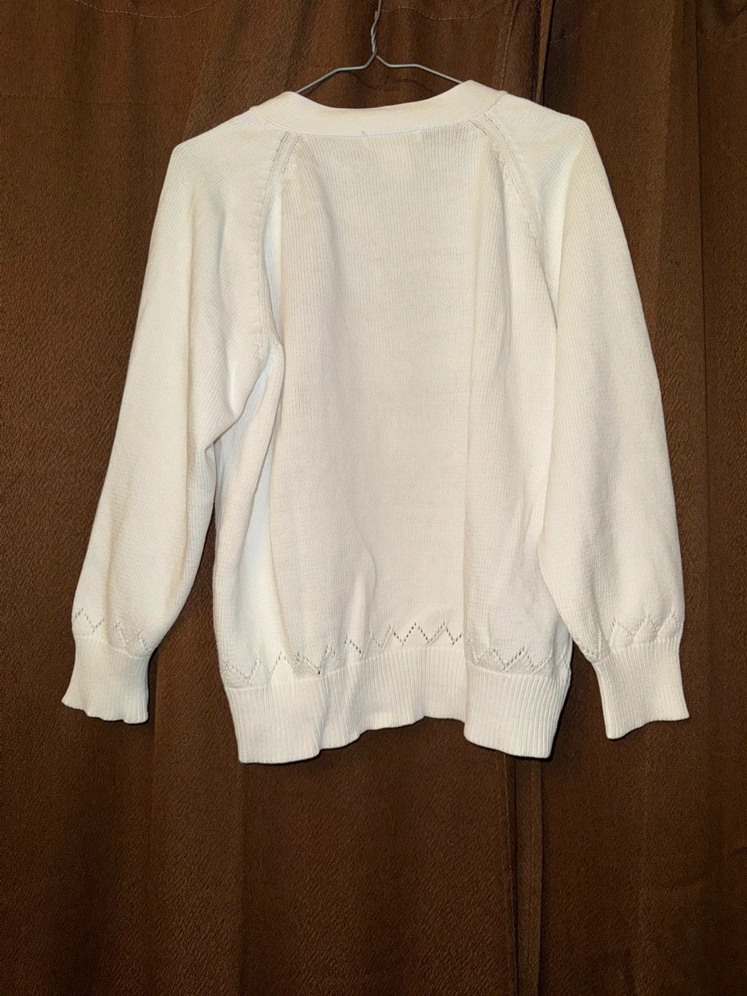 Eaton Petites White Cardigan - photo 2