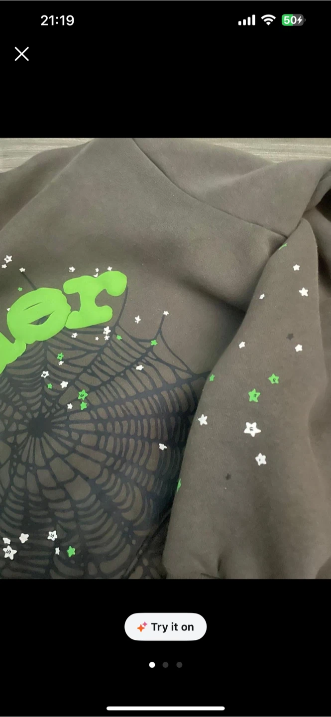 SP5DER Hoodie Brown