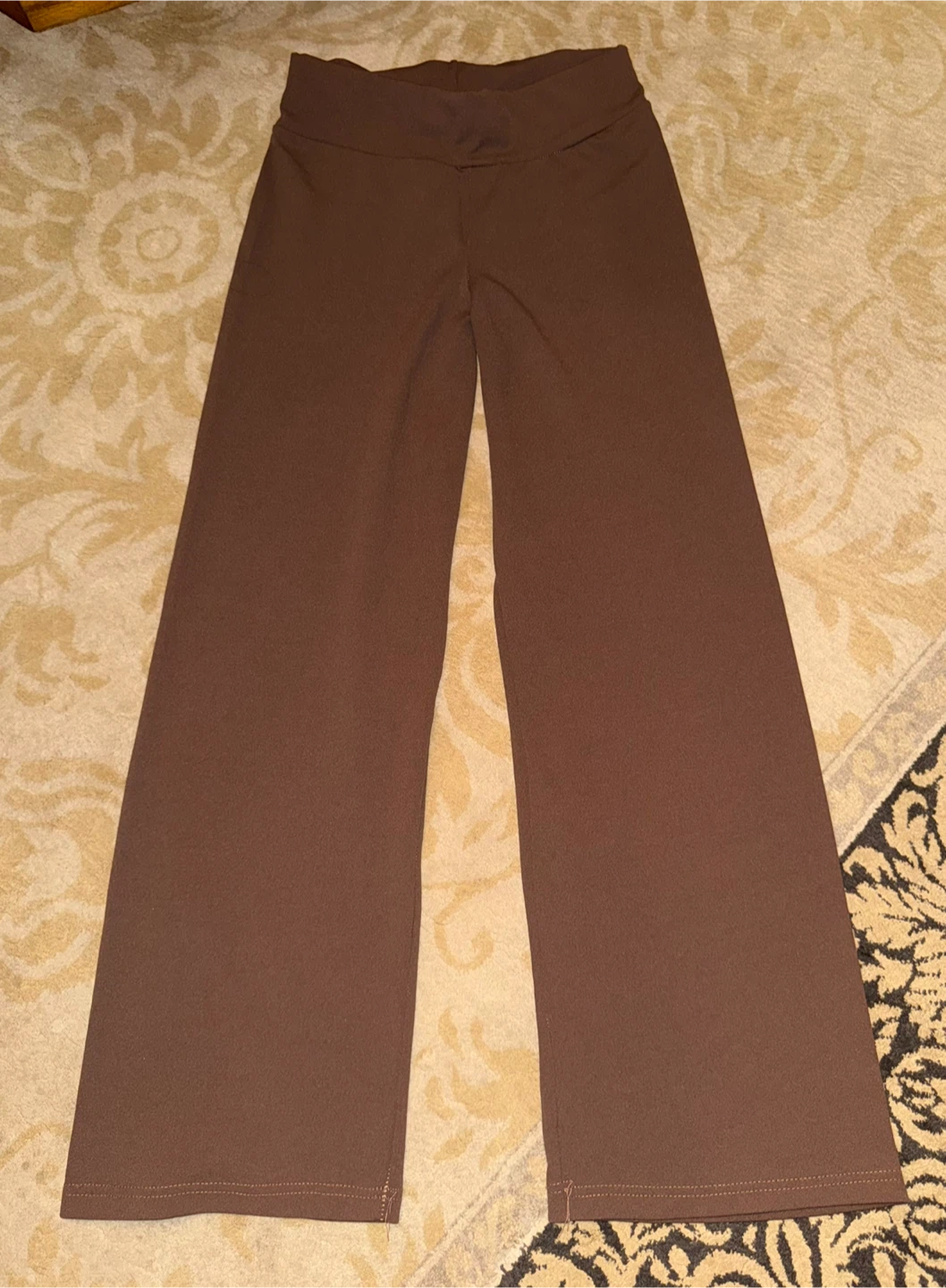 Brown Flare Pants