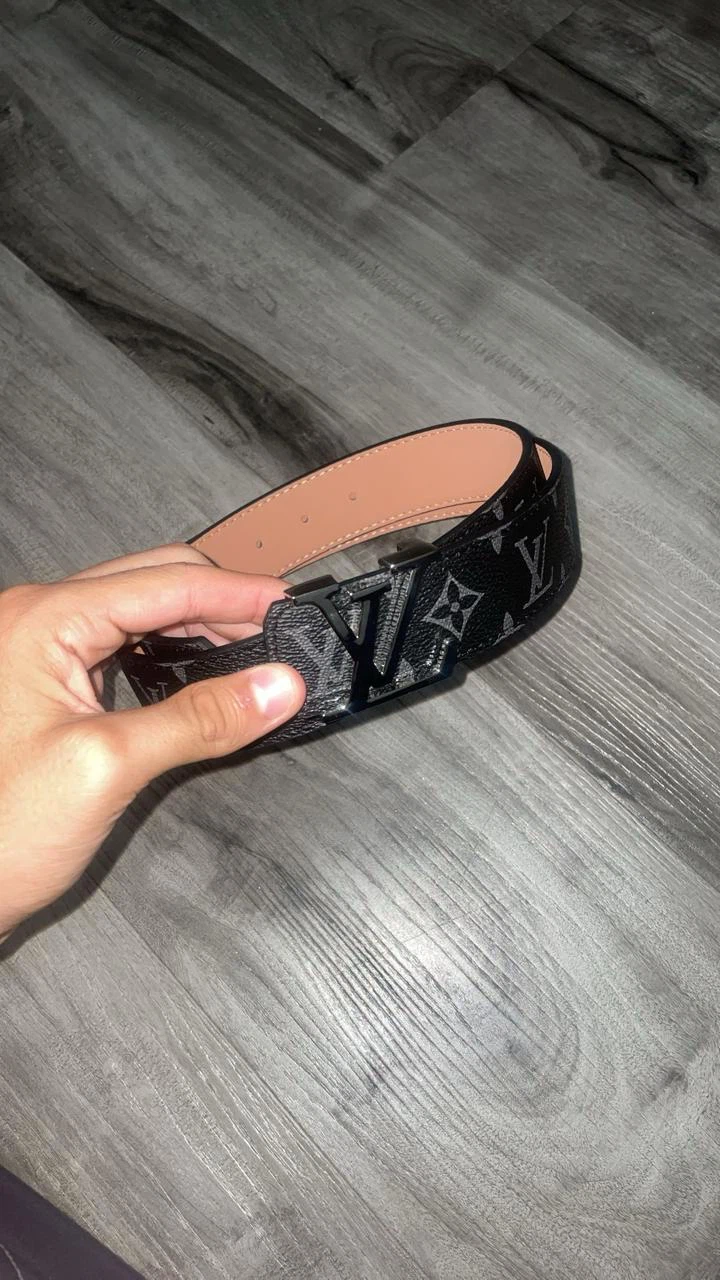 Louis Vuitton Monogram Eclipse Belt