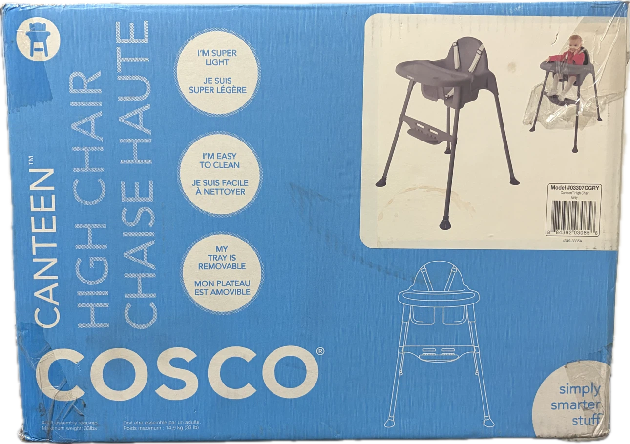 Cosco Canteen High Chair - Grey - photo 2