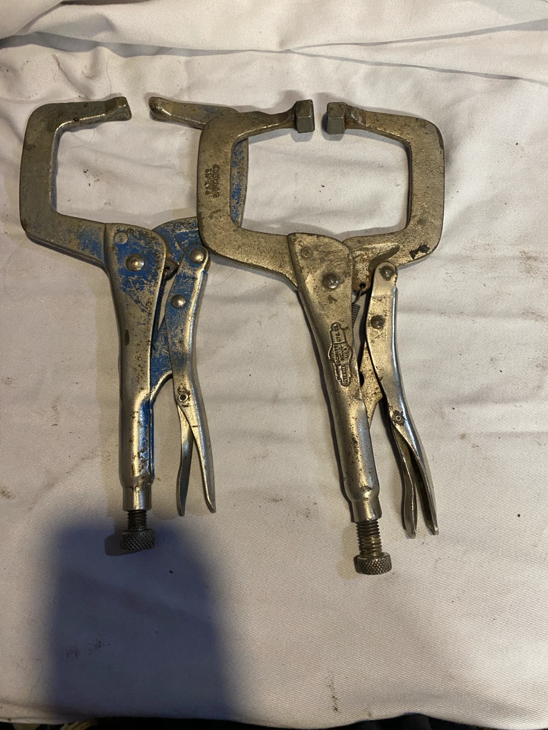 6 Assorted Locking C-Clamps - photo 2