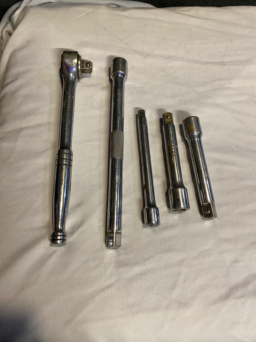 Fuller Ratchet and Socket Extension Set