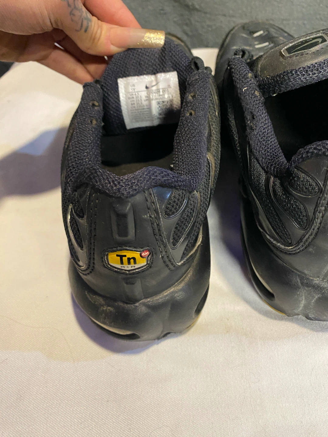 Nike Air Max Plus TN Black Sneakers - photo 2