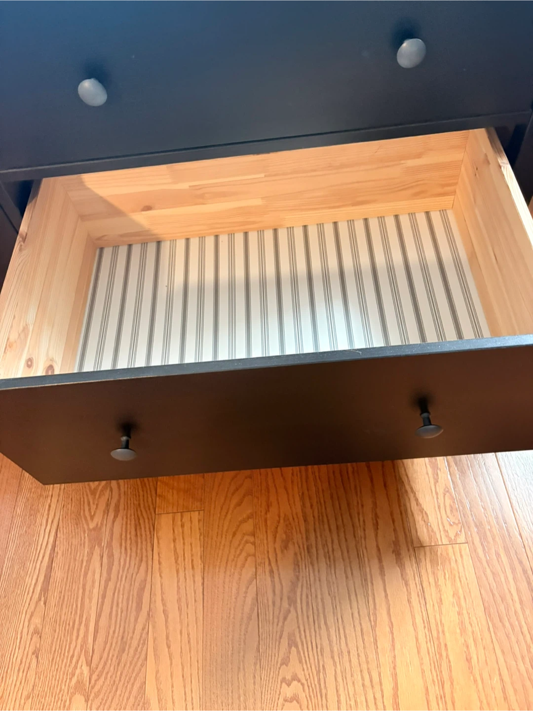 IKEA Hemnes 3-Drawer Dresser Black-Brown - photo 2
