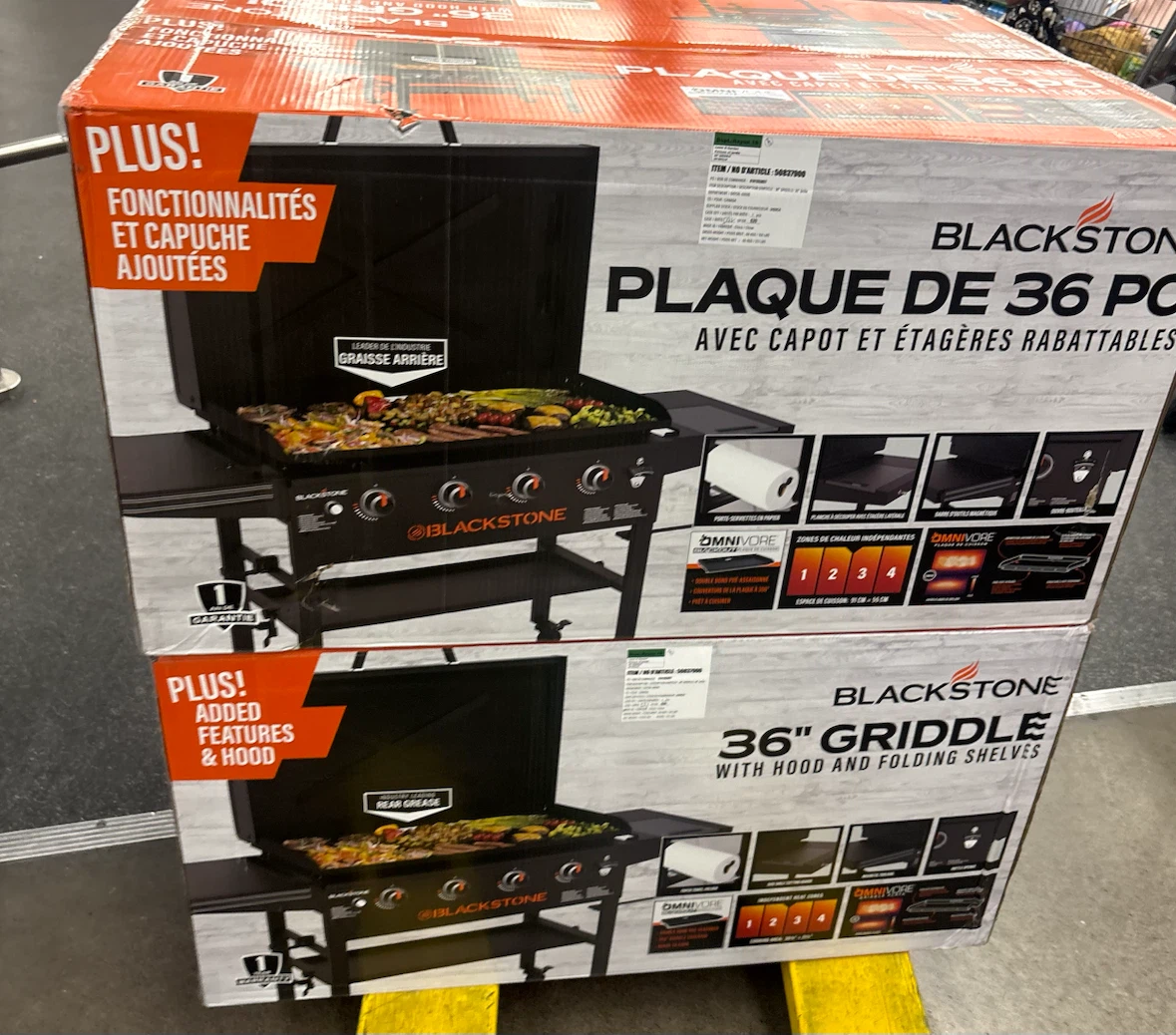 Brand New Blackstone 36-inch Griddle with Hood - photo 2