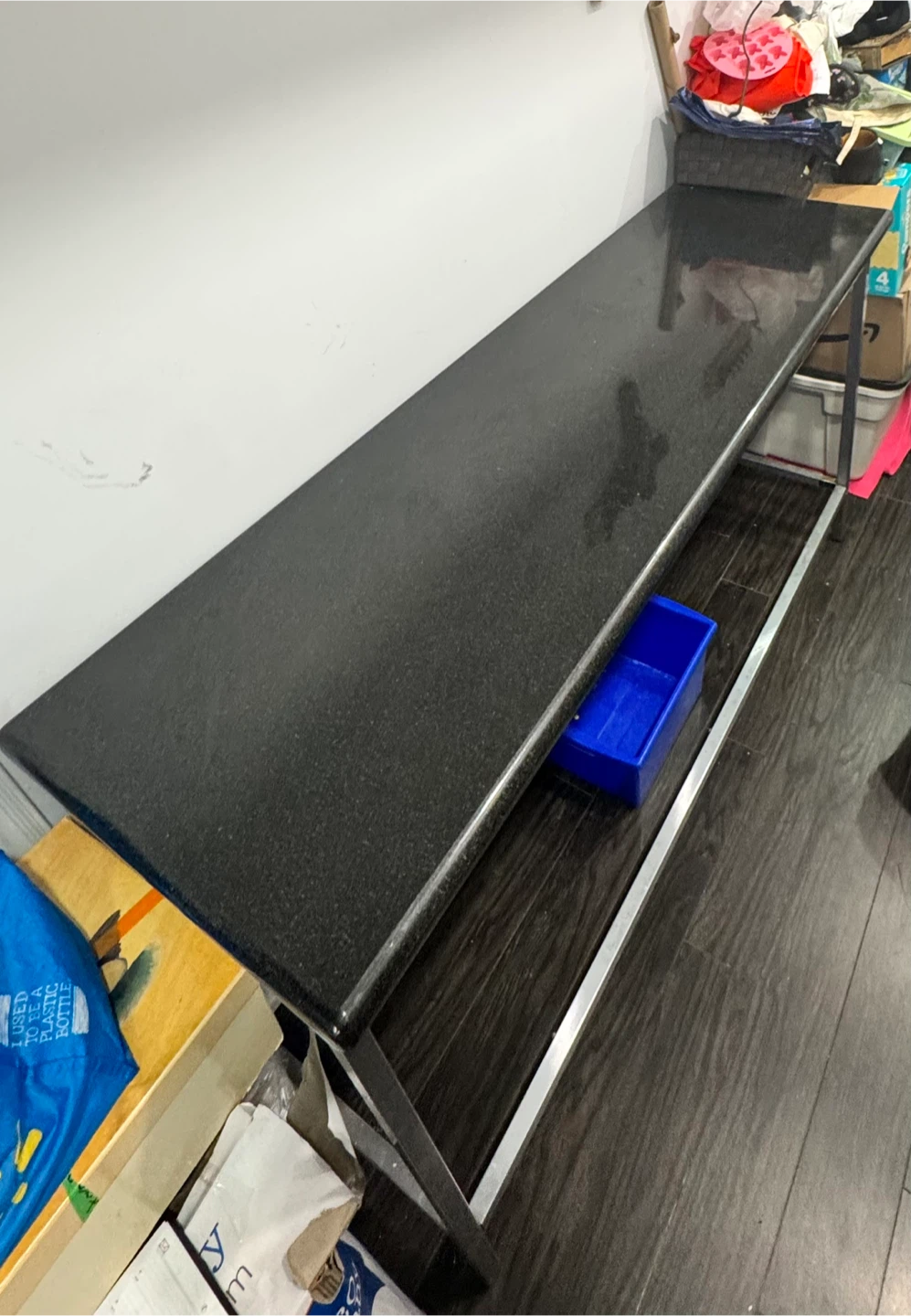 Removable Black Granite Top/ Marble  Table - photo 4
