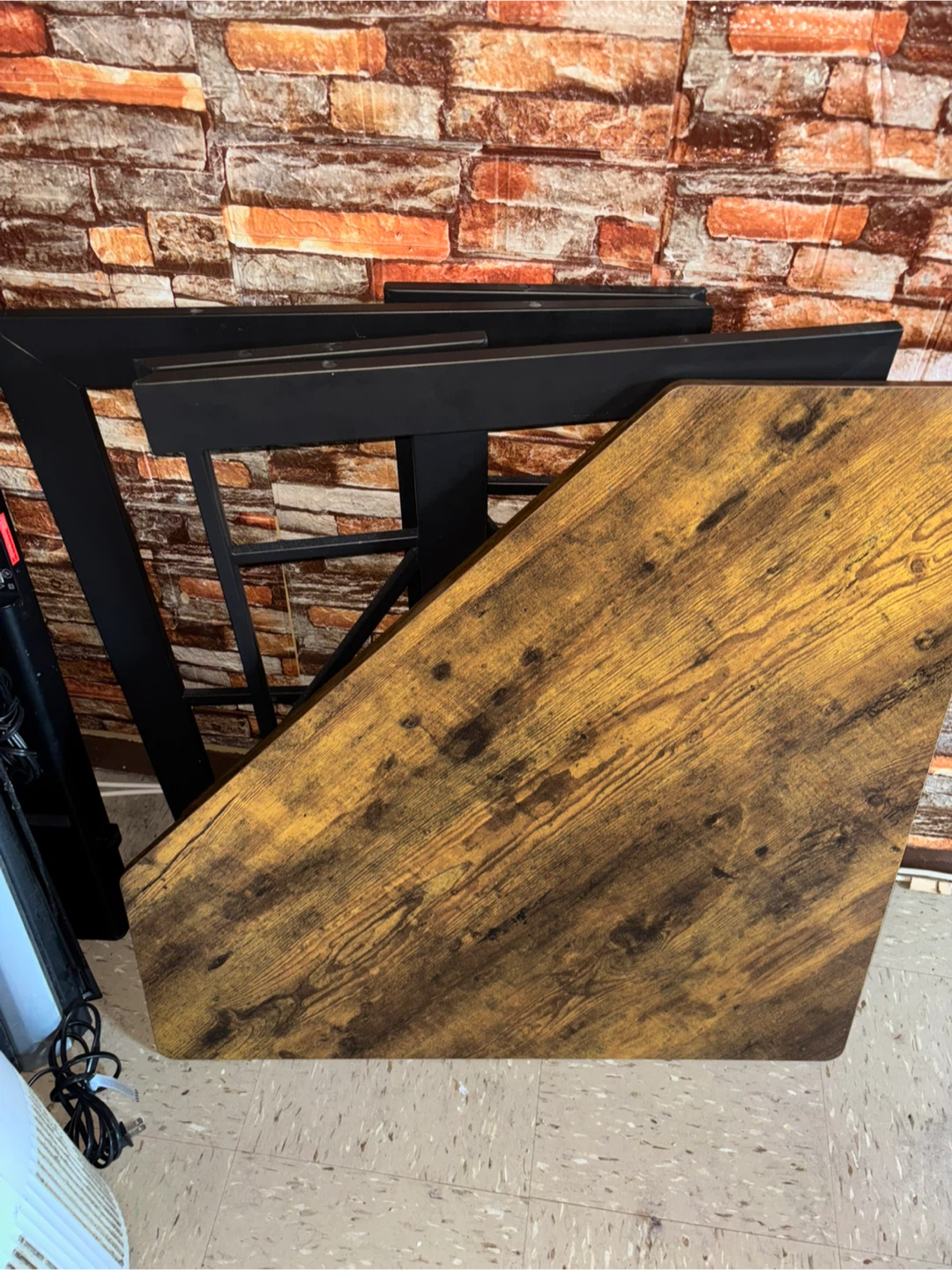 Rustic Corner Table