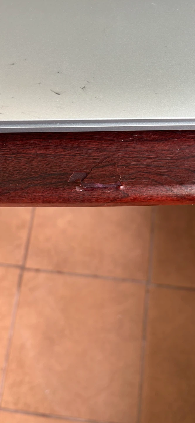 Corner Mahogany Computer Desk - photo 4