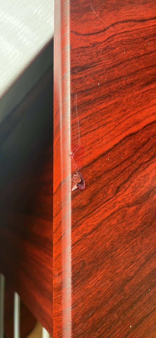Corner Mahogany Computer Desk - photo 5