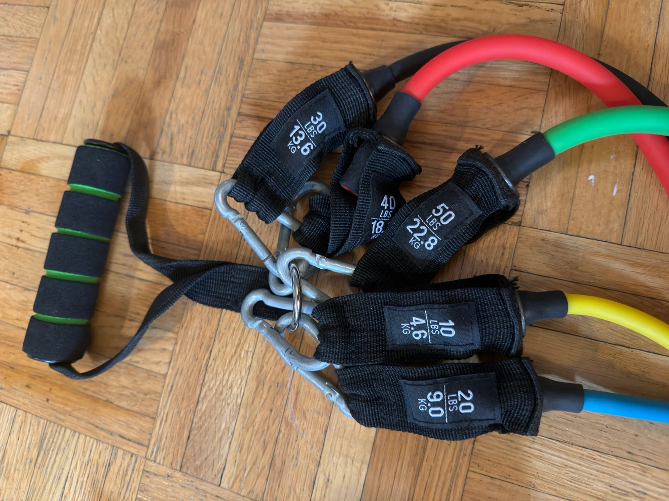 Resistance Band Set with Training Gloves - photo 2
