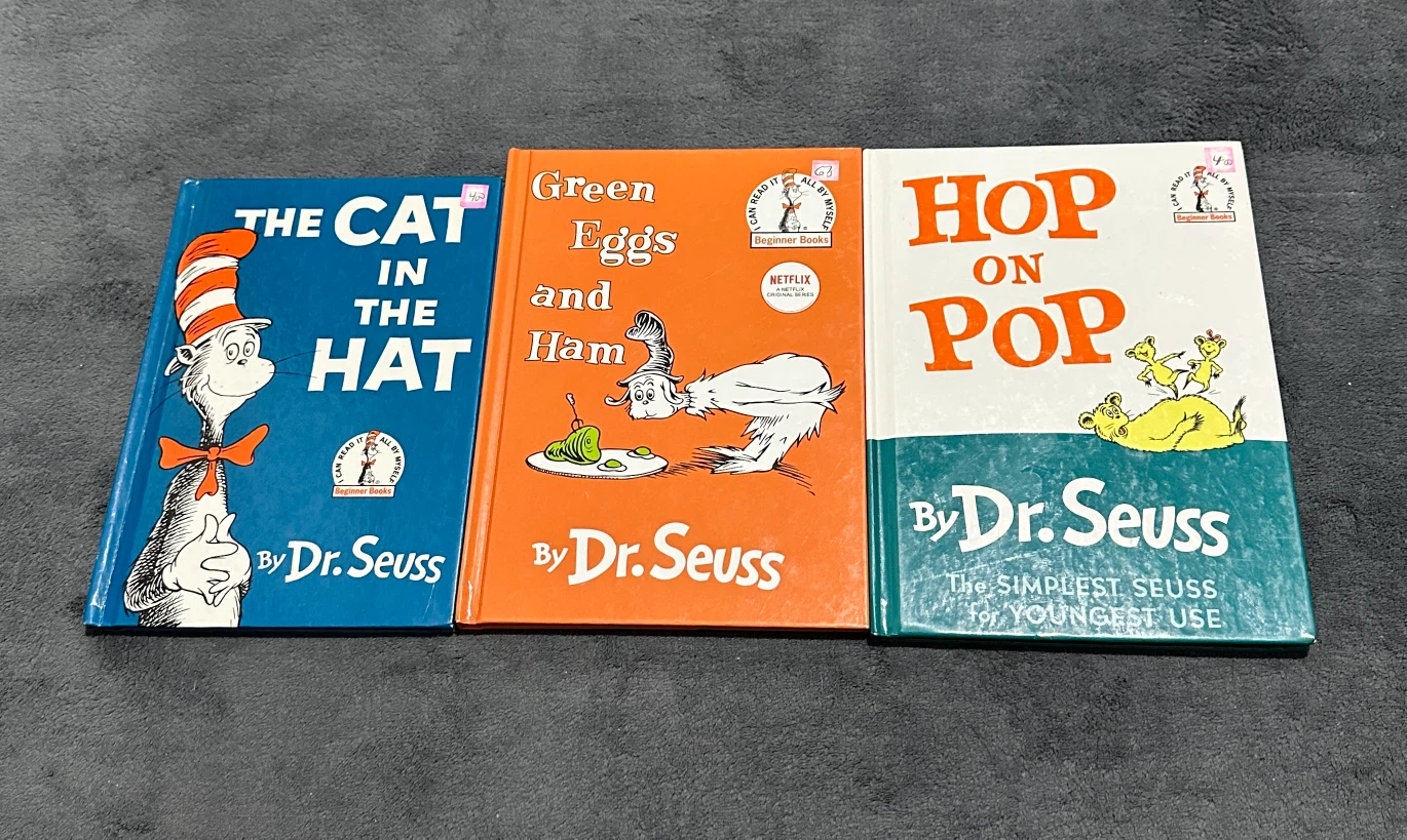 Dr. Seuss Beginner Books: Cat in the Hat, Green Eggs, Hop on Pop