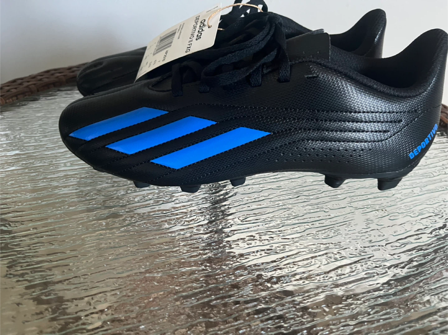 cleats New Adidas Deportivo II FXG Soccer Cleats Size 7 - photo 5