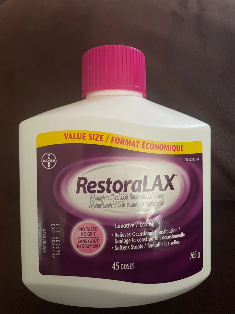 RestoraLAX 765g Value Size Powder