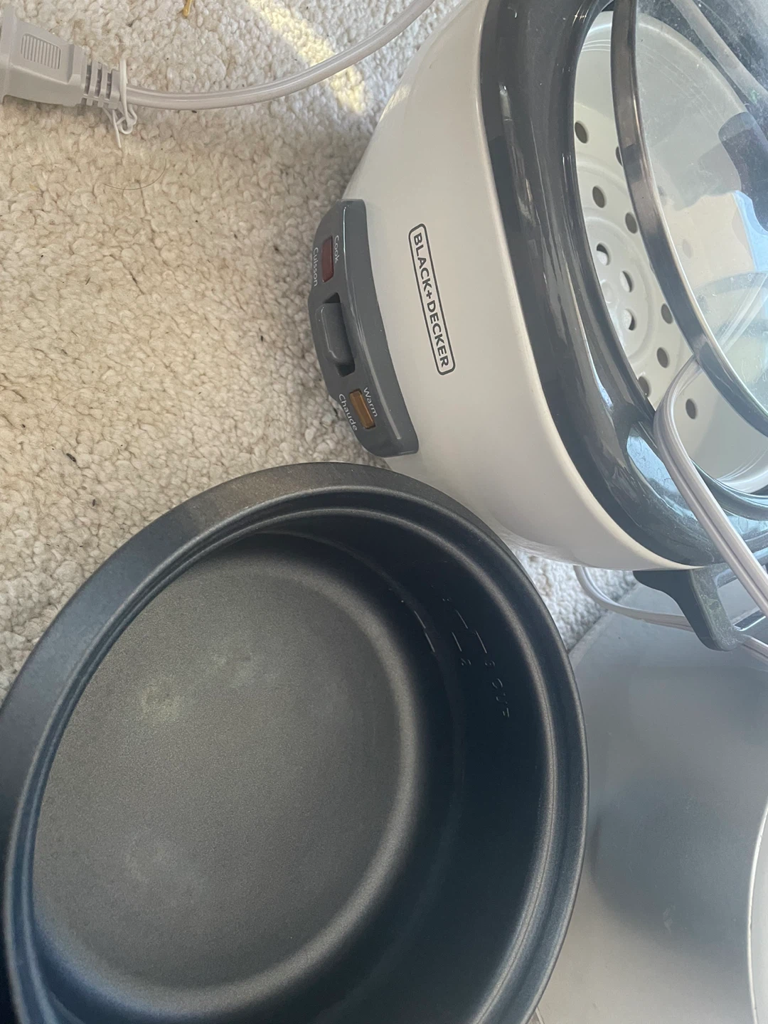 Black+Decker and Toshiba Rice Cookers - photo 2