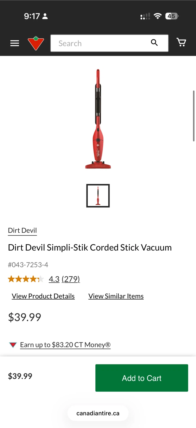 Dirt Devil Simpli-Stik 3-in-1 Corded Vacuum - photo 5