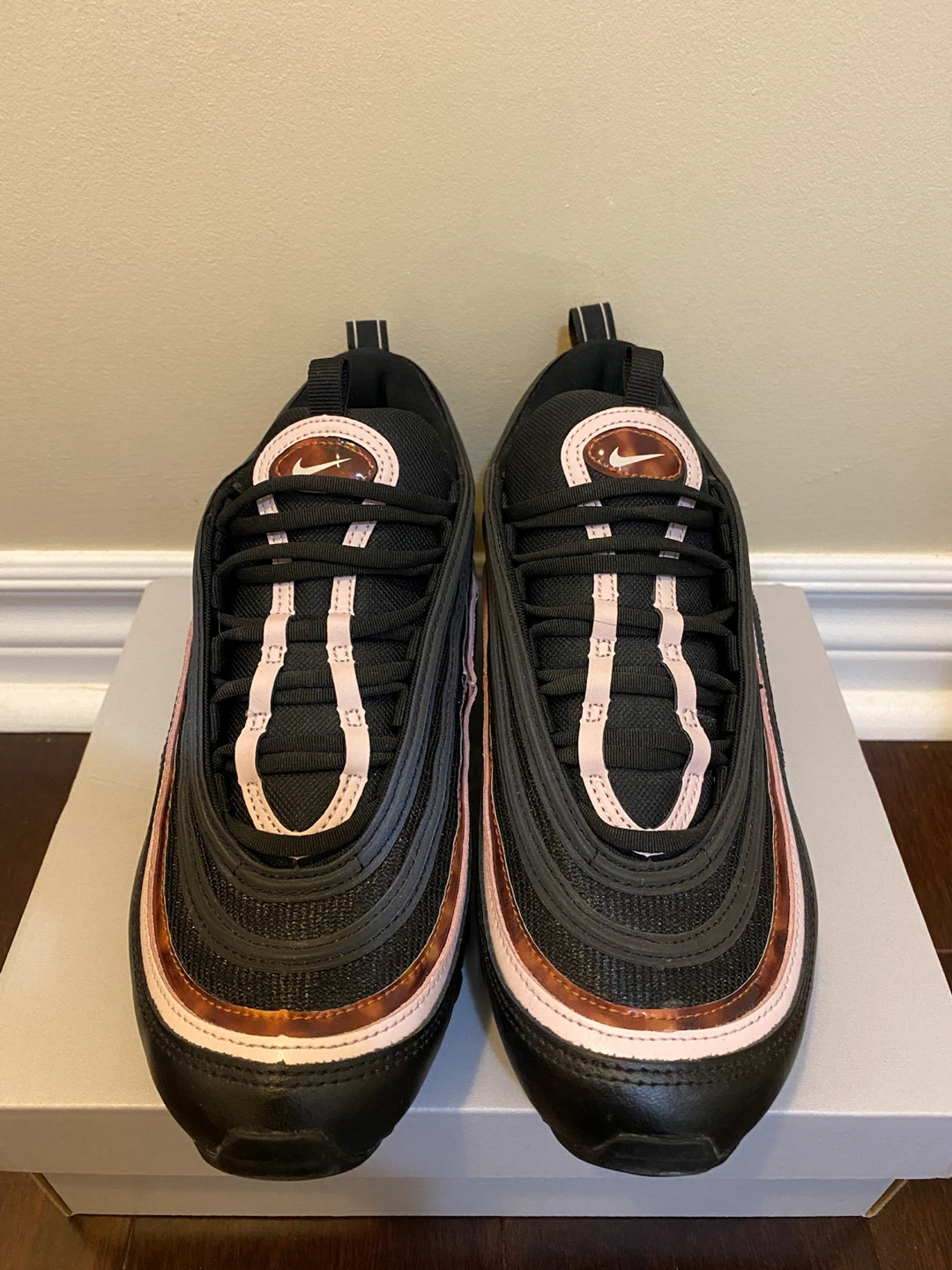 Nike Air Max 97 Black and Pink - photo 2