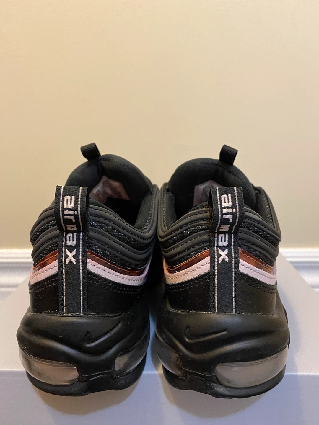 Nike Air Max 97 Black and Pink - photo 3
