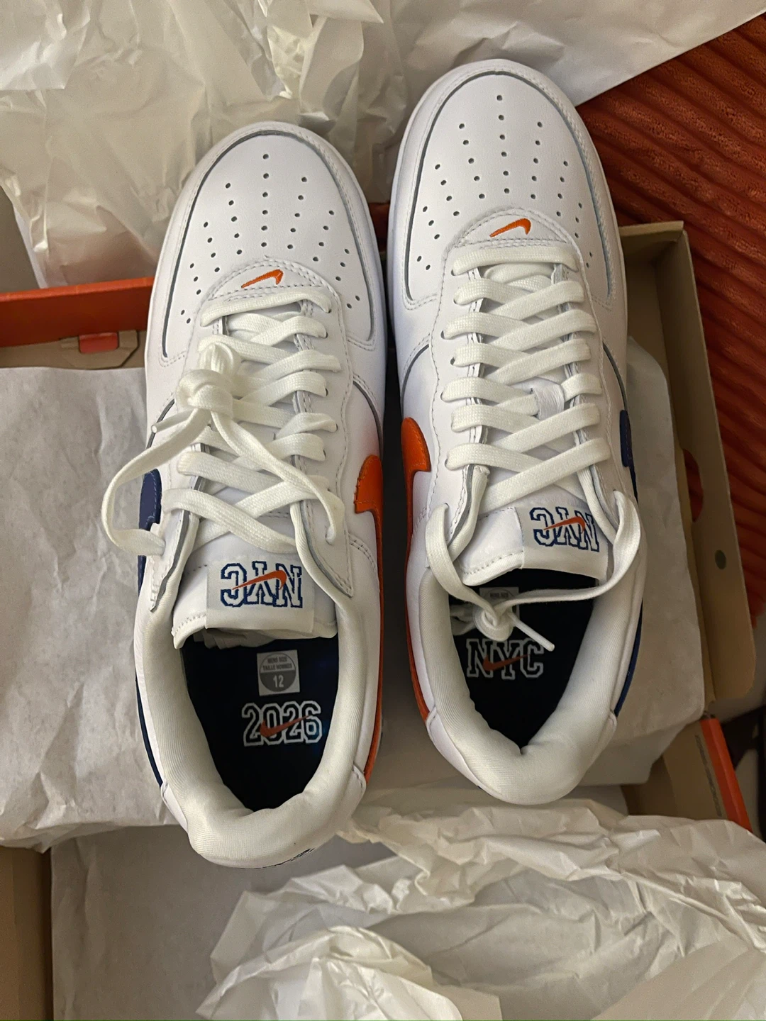 Nike Air Force 1 '01 NYC Sneakers size 12 - photo 4