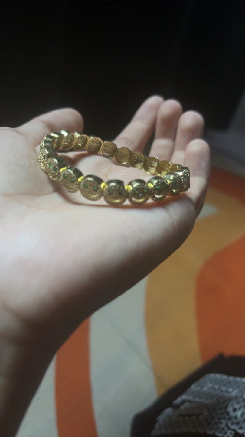 Lisa Gozlan The Pavé Happy Face Bracelet