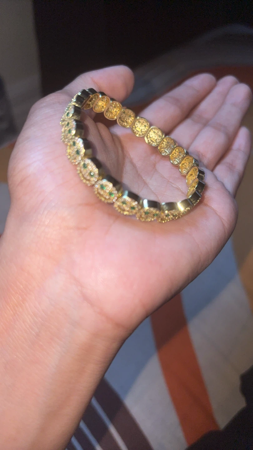 Lisa Gozlan The Pavé Happy Face Bracelet - photo 2