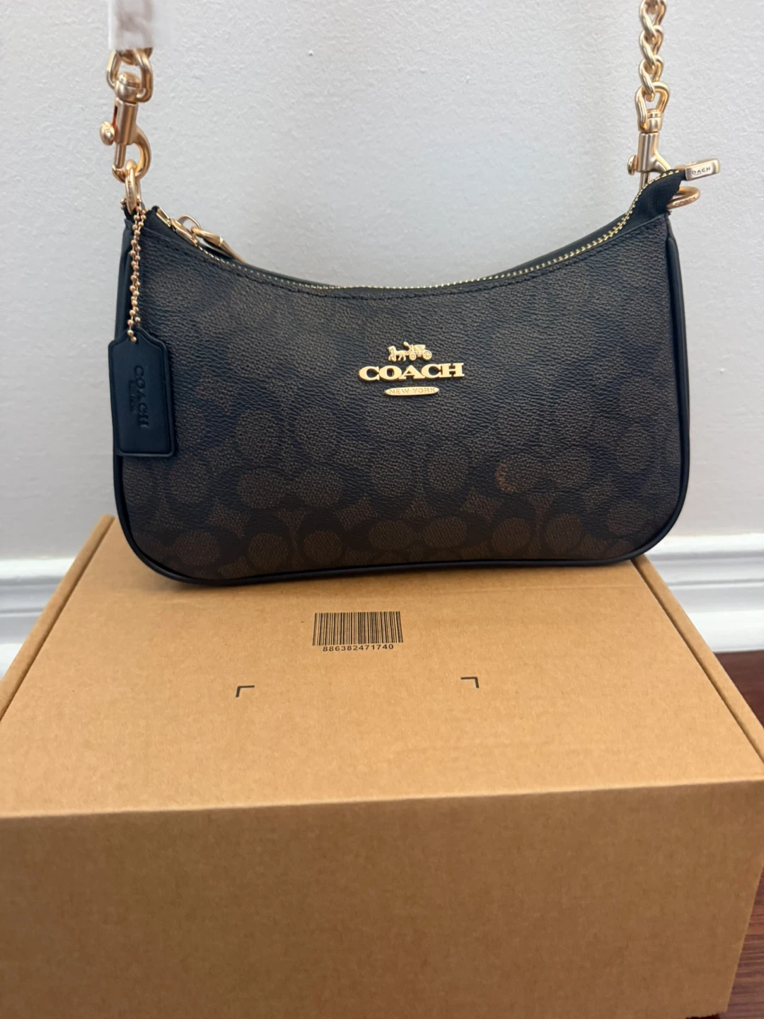 Coach terri purse