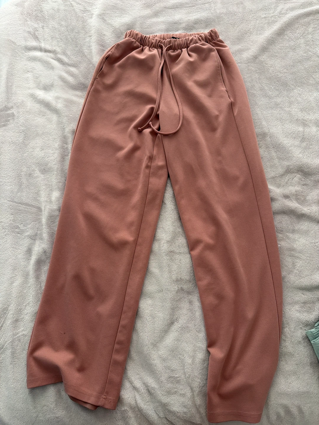 Forever 21 Mauve Wide Leg Pants