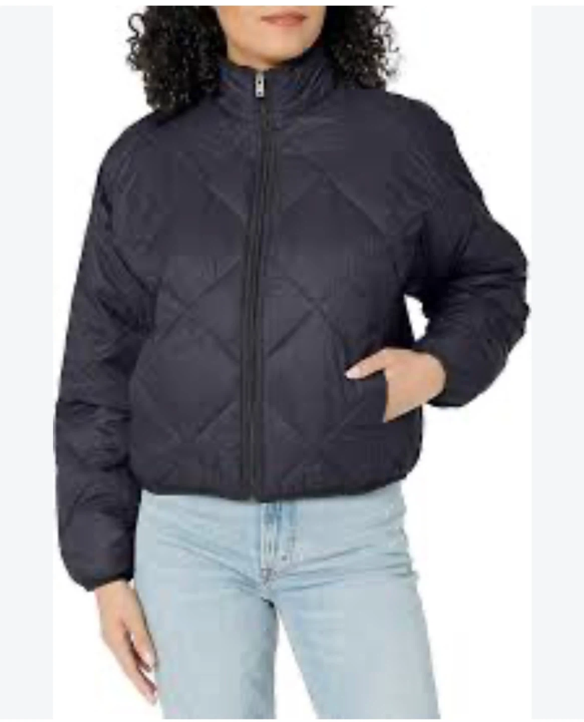 M / Roxy Dark Grey Puffer Jacket / like new