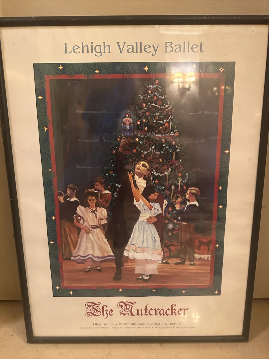 Lehigh Valley Ballet presents The Nutcracker framed poster - photo 2