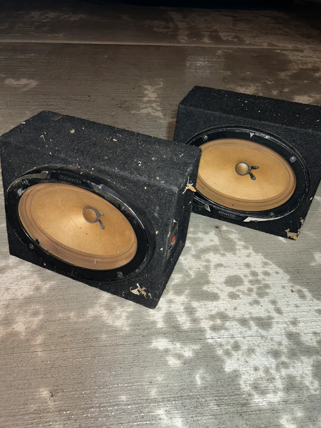 Kenwood 6x9 Car Speakers Boxes