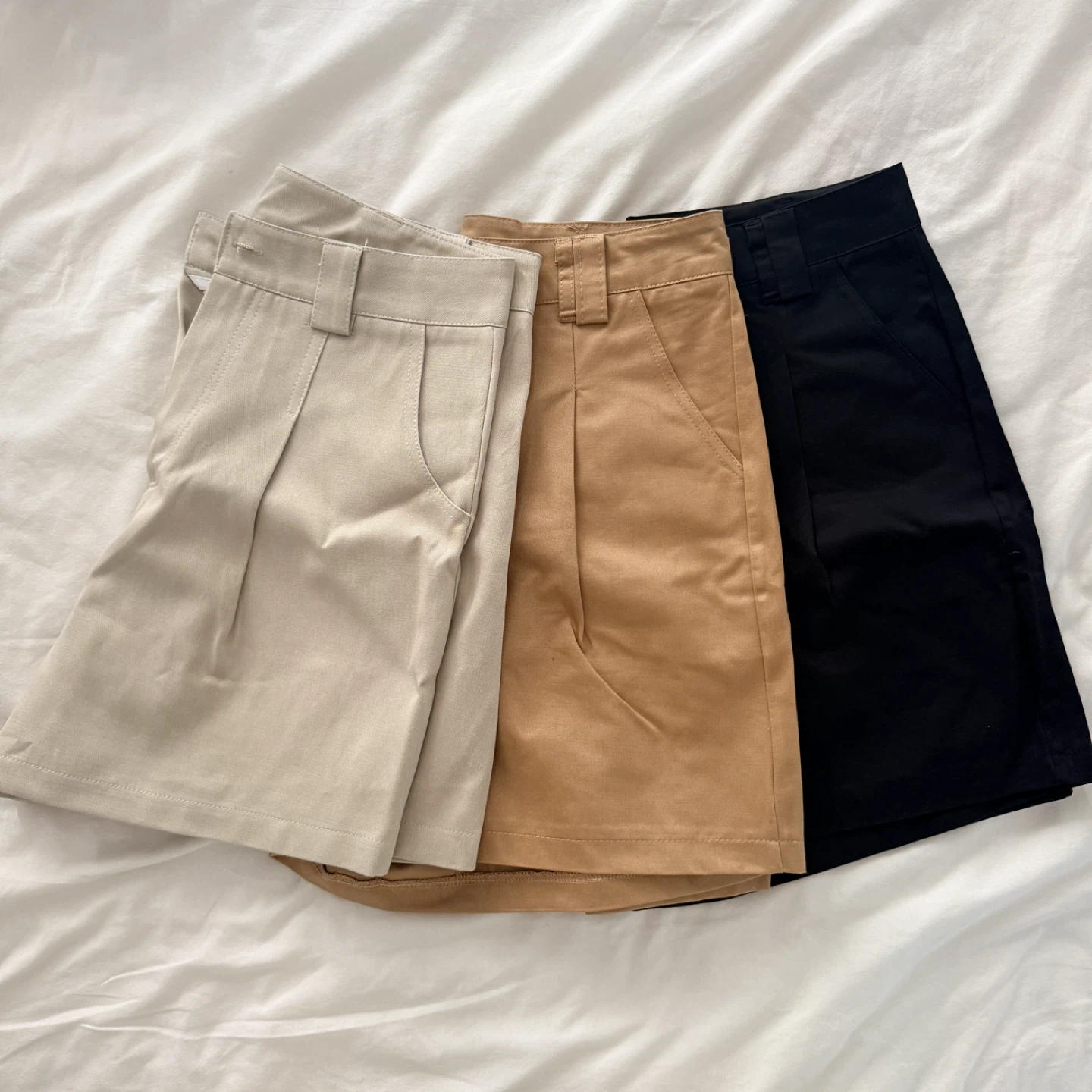 Set of 3 Women's Tailored Shorts - photo 2