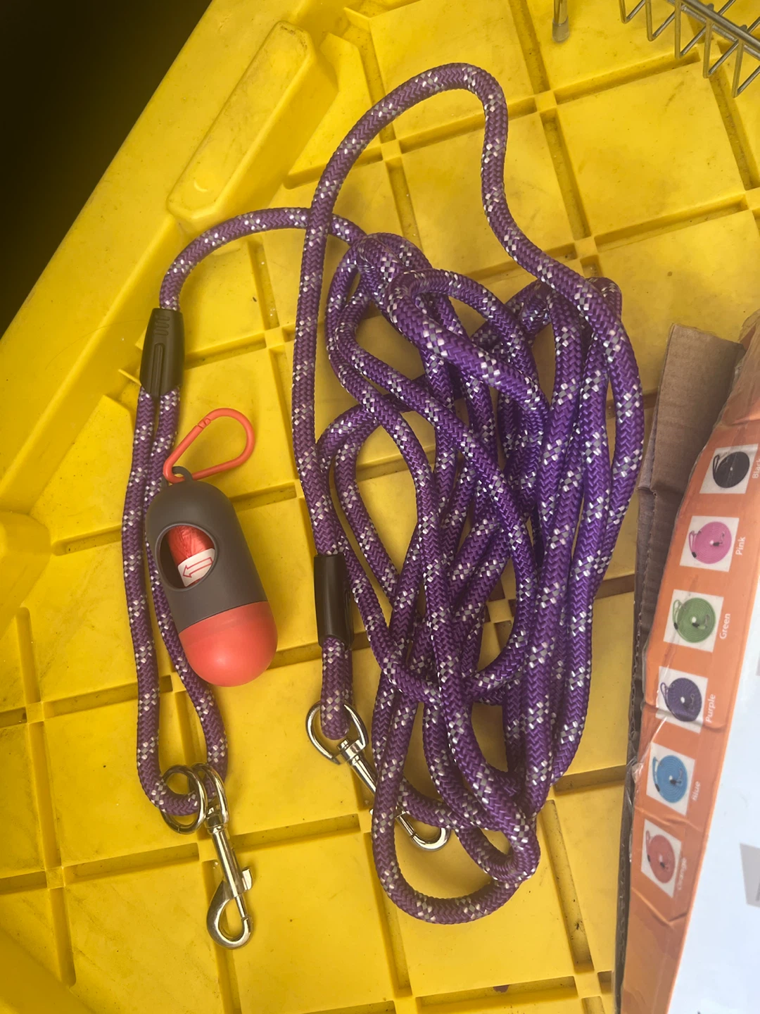 BRAND NEW Long Dog Leash - Purple - photo 2