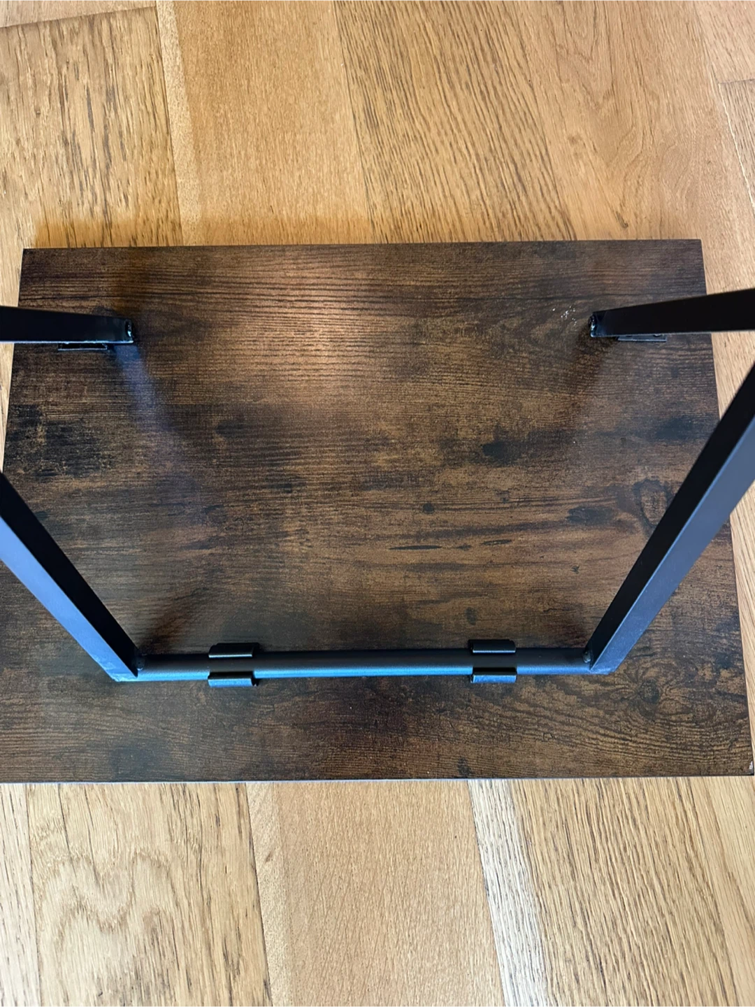 HOOBRO rustic TV Tray side table - photo 4