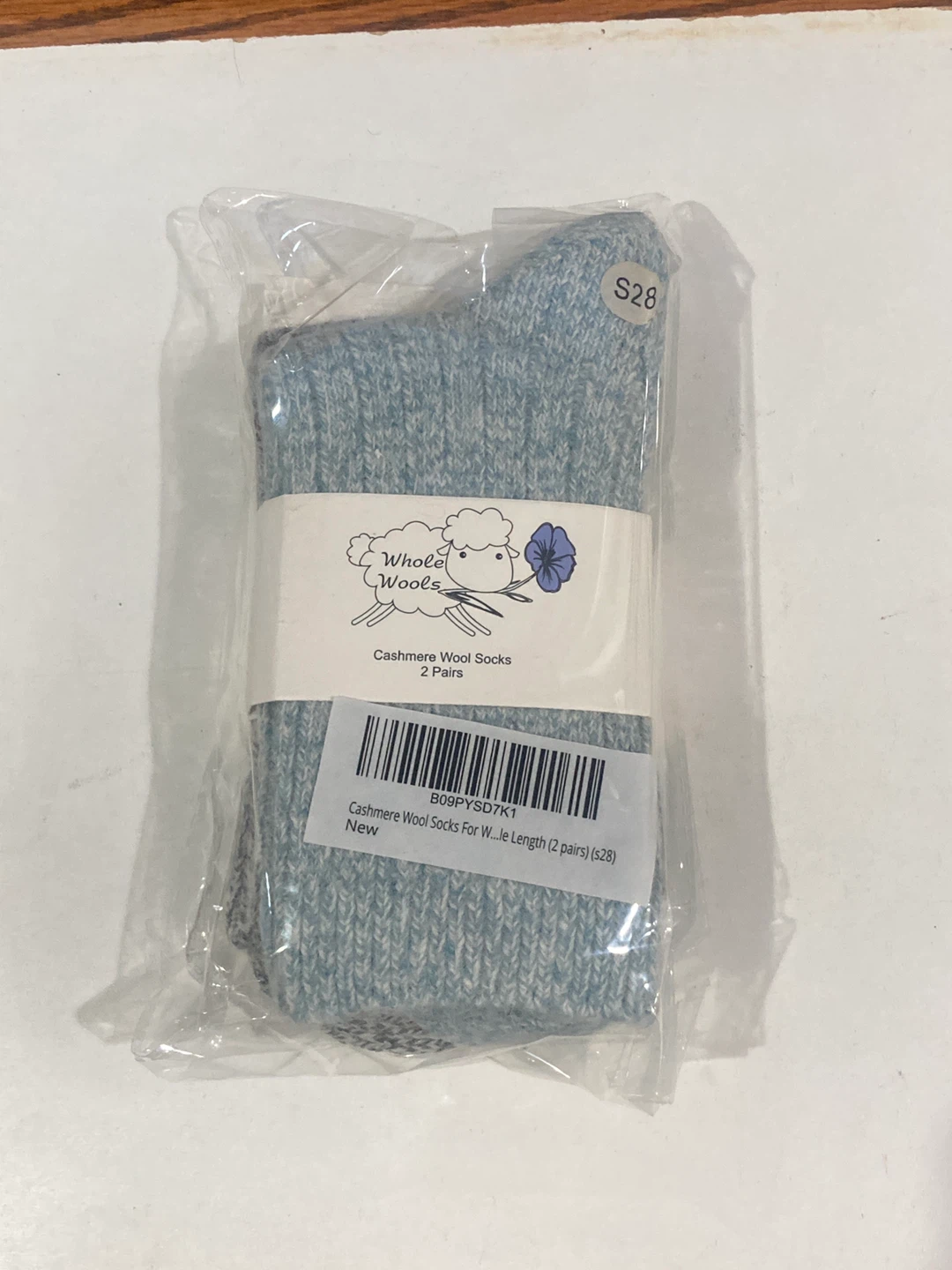 Cashmere woman’s socks- 2 pair