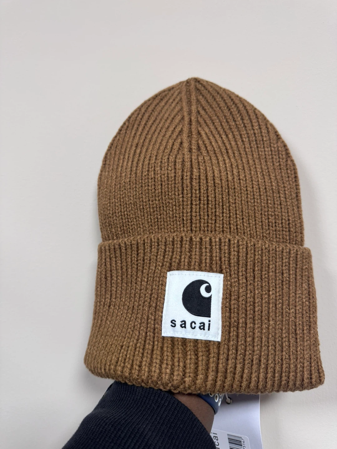Sacai x Carhartt WIP Ribbed Knit Beanie