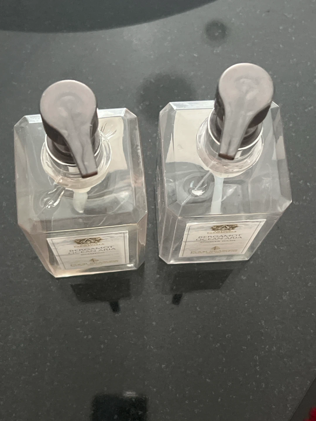 Set of 2 Refillable luxury empty pump bottles - photo 2