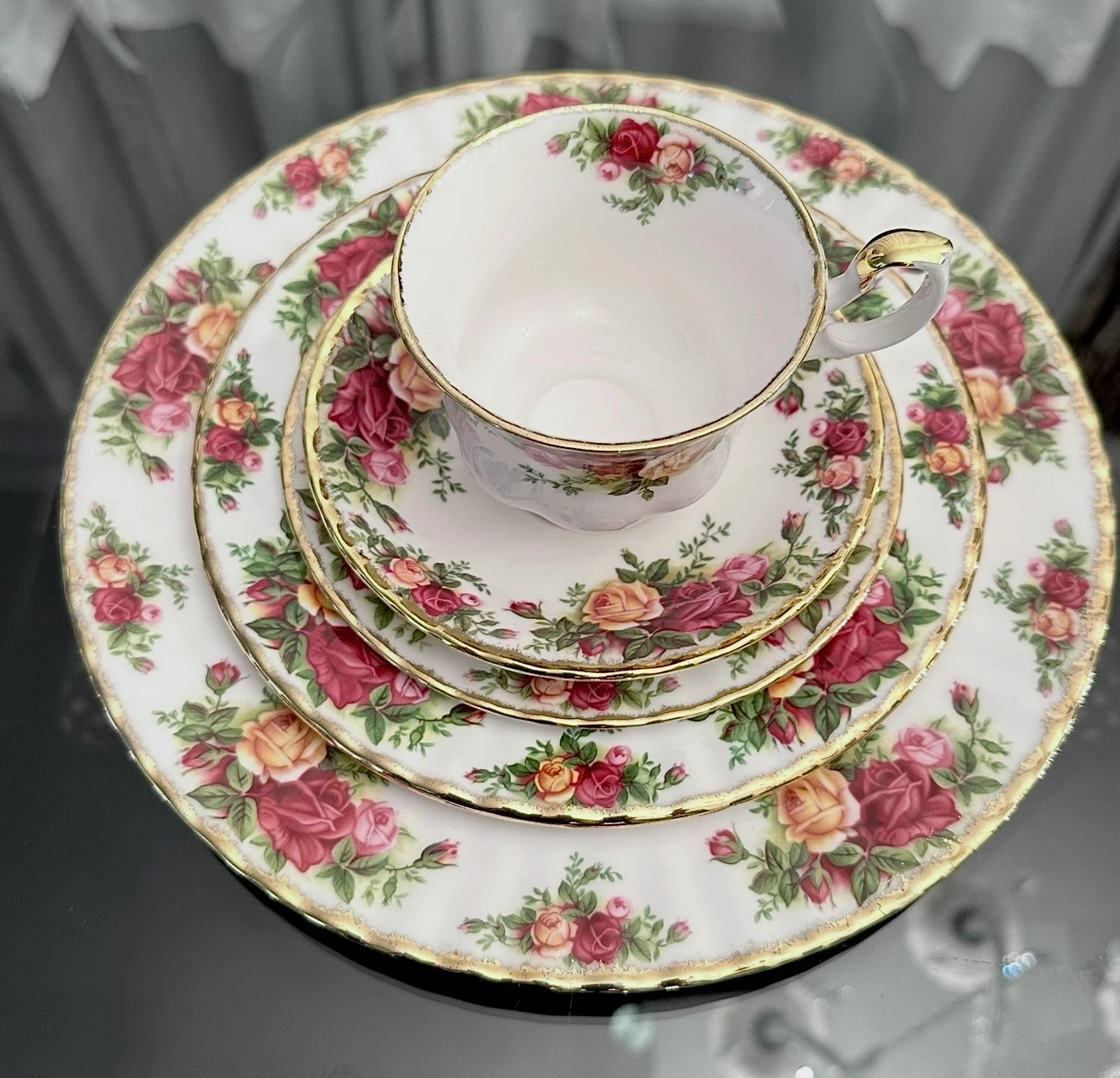 Royal Albert Old Country Rose 5 piece place setting - photo 4
