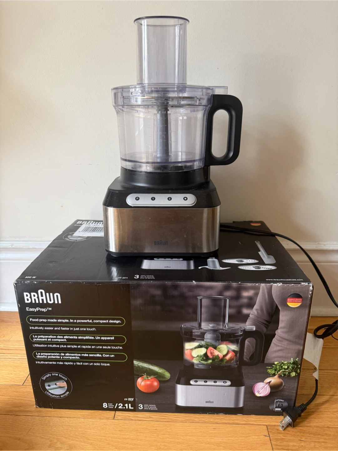 Braun EasyPrep Food Processor