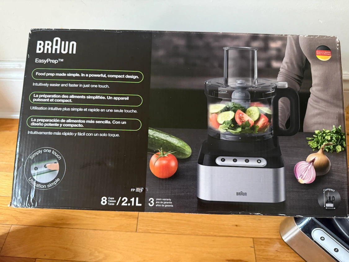 Braun EasyPrep Food Processor - photo 3
