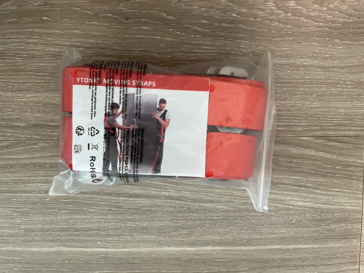 Red Moving Straps