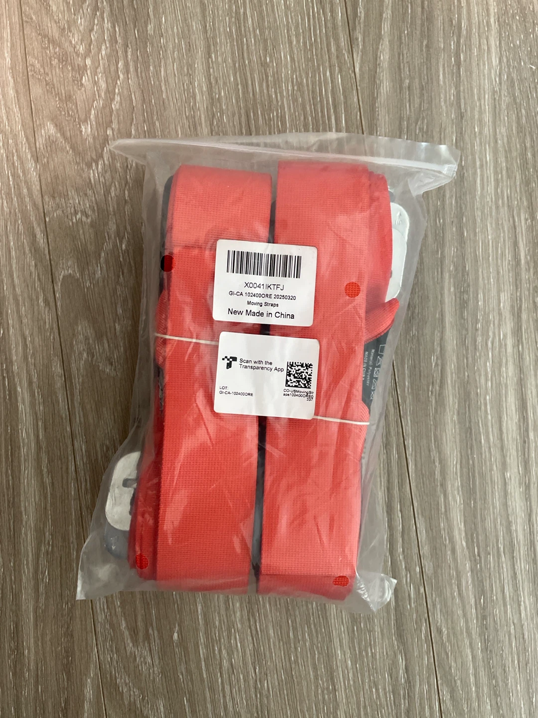 Red Moving Straps - photo 2