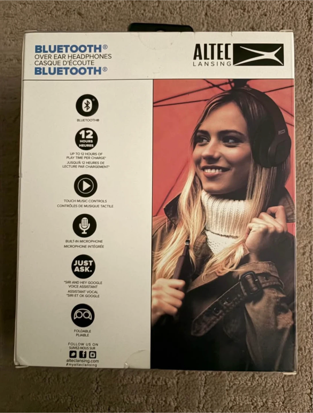 Altec Lansing Bluetooth Over Ear Headphones - photo 2