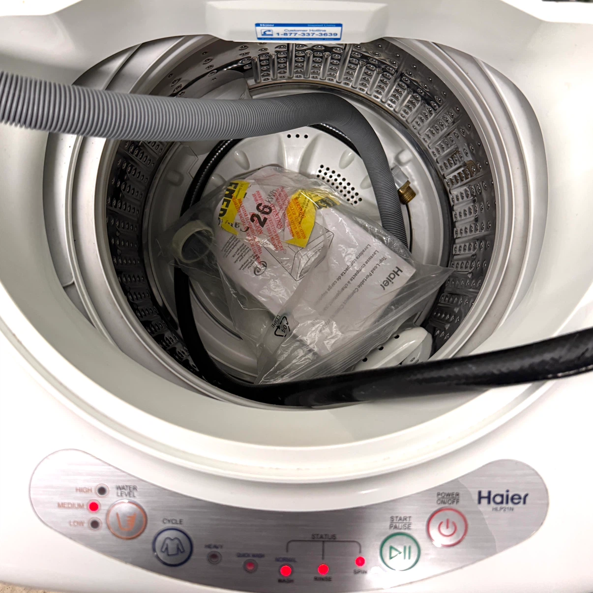 Portable Washing Machine Haier HLP21N - photo 3
