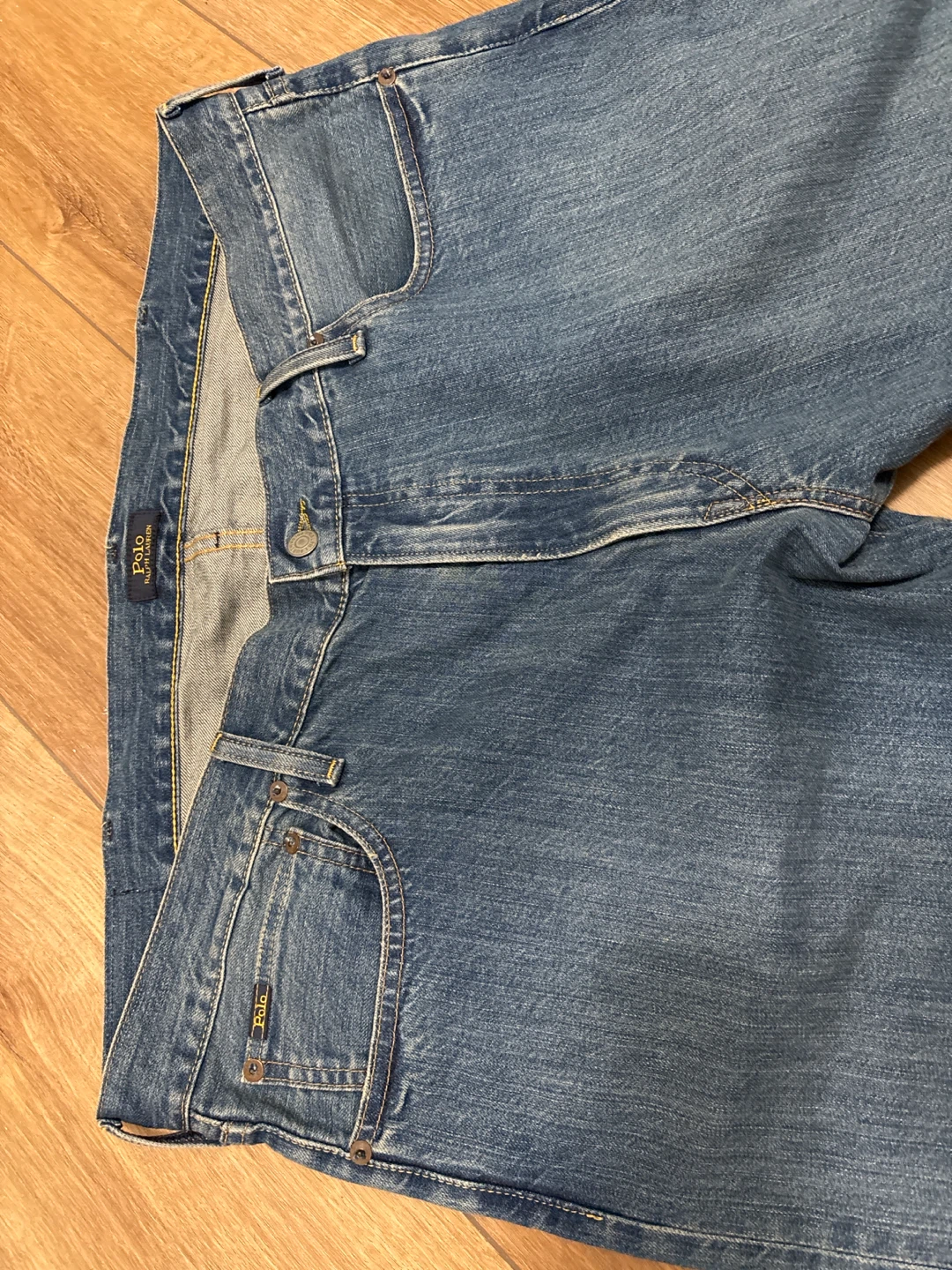 Men Polo Ralph Lauren Varick Slim Straight Jeans sz40/30 - photo 3